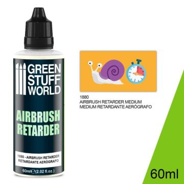 Сповільнювач висихання акрилових фарб для аерографа Green Stuff World: Airbrush Retarder 60ml