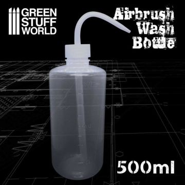 Пляшка для очищення аерографа Green Stuff World: Airbrush Wash Bottle 500ml