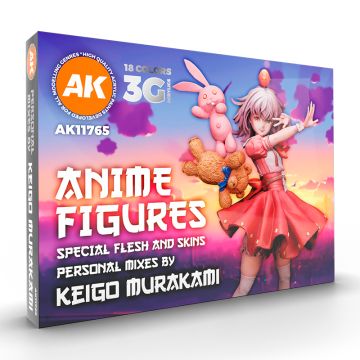 Набір акрилових фарб AK Interactive: Anime Figures
