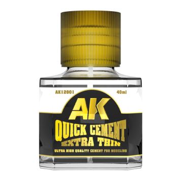 Клей для пластику AK Interactive: Quick Cement Extra Thin