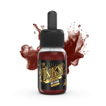 Акрилове чорнило AK Interactive: The Inks: Crimson