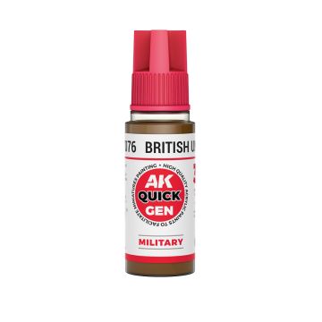 Акрилова фарба AK Interactive: Quick Gen Color – Quick Gen – British Uniform