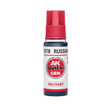 Акрилова фарба AK Interactive: Quick Gen Color – Quick Gen – russian Blue