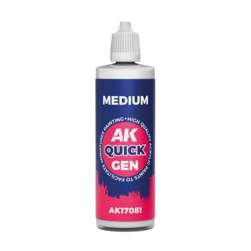 Медіум для акрилових фарб AK Interactive: Quick Gen – Medium for Quick Gen Paints (60ml)