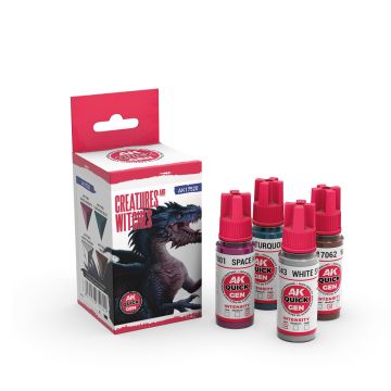 Набір акрилових фарб AK Interactive: Quick Gen Color- Creatures and Witches