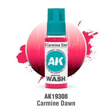 Акрилова змивка AK Interactive: Acrylic Wash – Carmine Dawn