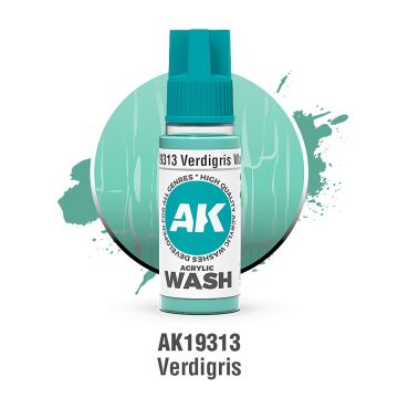 Акрилова змивка AK Interactive: Acrylic Wash – Verdigris