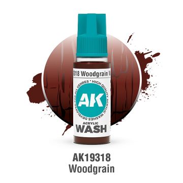 Акрилова змивка AK Interactive: Acrylic Wash – Woodgrain