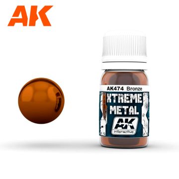 Акрилова фарба AK Interactive: Xtreme Metal – Bronze