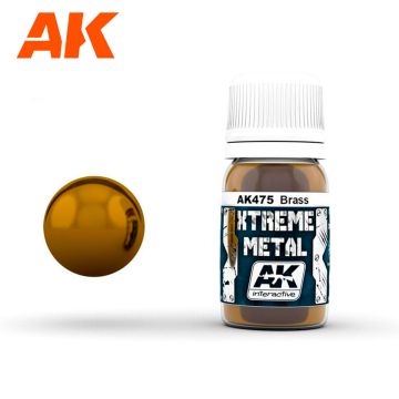 Акрилова фарба AK Interactive: Xtreme Metal – Brass