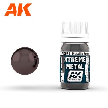 Акрилова фарба AK Interactive: Xtreme Metal – Metallic Smoke