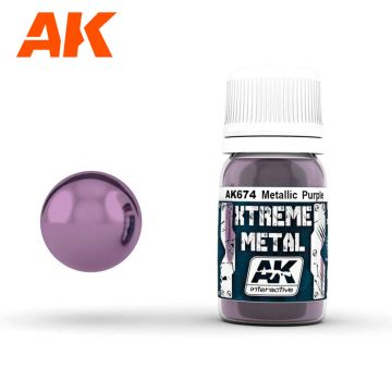 Акрилова фарба AK Interactive: Xtreme Metal – Metallic Purple