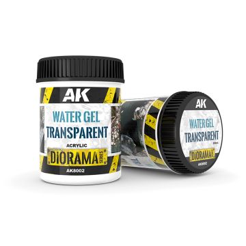 Акрилова паста AK Interactive: Terrains: Water Gel Transparent (250 ml)