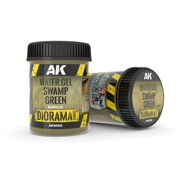 Акрилова паста AK Interactive: Terrains: Water Gel Swamp Green (250 ml)