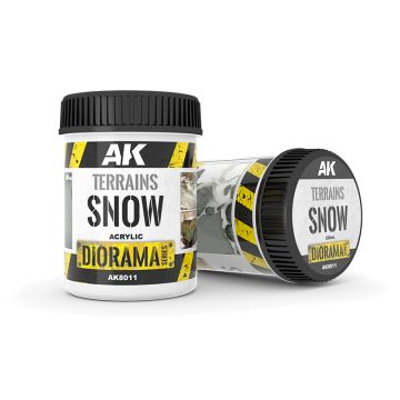 Акрилова паста AK Interactive: Terrains: Snow (250 ml)