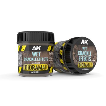Акрилова паста AK Interactive: Terrains: Wet Crackle Effects (100 ml)