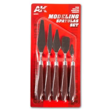 Набір шпателів AK Interactive: Modeling Spatulas Set
