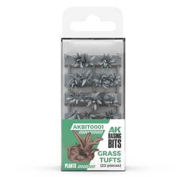 Набір декорацій AK Interactive: Basing Bits – Grass Tufts