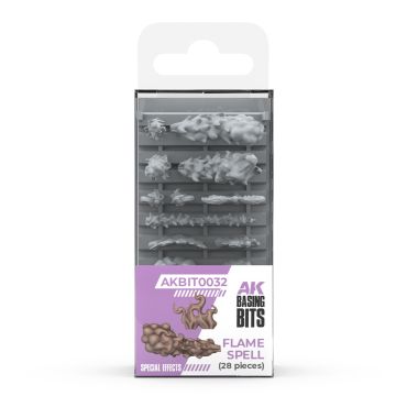 Набір декорацій AK Interactive: Basing Bits – Flame Spell