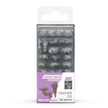 Набір декорацій AK Interactive: Basing Bits – Smoke FX