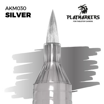 Акриловий маркер AK Interactive Playmarker Silver