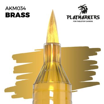 Акриловий маркер AK Interactive Playmarker Brass