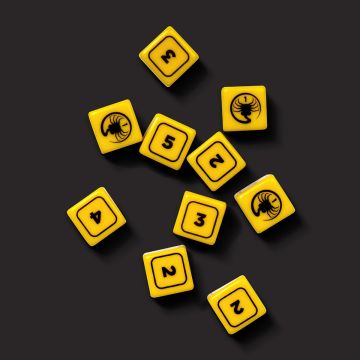 Гральні куби до настільної рольової гри Alien RPG: Stress Dice Set