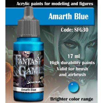 Акрилова фарба Scale 75: Fantasy & Games: Amarth Blue (17ml)