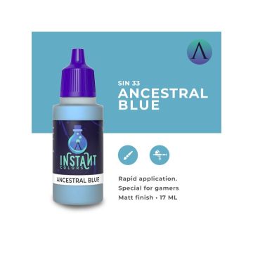 Акрилова фарба Scale 75: Instant Colors: Ancestral Blue (17ml)