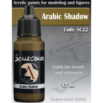 Акрилова фарба Scale 75: Scalecolor: Arabic Shadow (17ml)