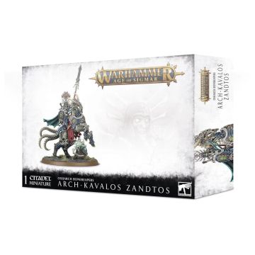 Мініатюра Age of Sigmar Ossiarch Bonereapers: Arch-Kavalos Zandtos
