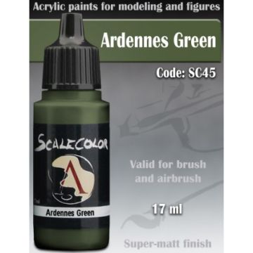 Акрилова фарба Scale 75: Scalecolor: Ardenes Green (17ml)