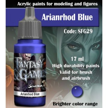 Акрилова фарба Scale 75: Fantasy & Games: Arianrhod Blue (17ml)