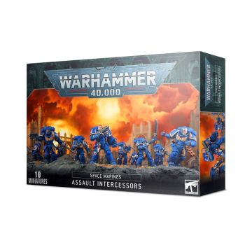 Набір мініатюр Warhammer 40000 Space Marines: Assault Intercessors