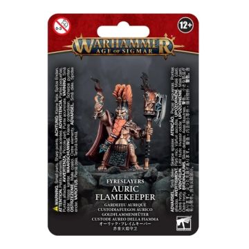 Мініатюра Age of Sigmar Fyreslayers: Auric Flamekeeper (GW Exclusive)