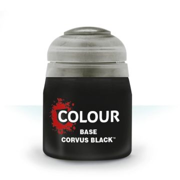 Акрилова фарба Citadel: Base: Corvus Black (12ml)