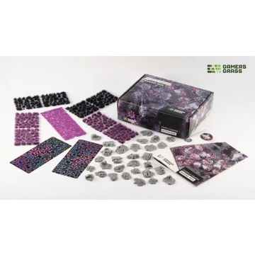 Набір для декорування Gamers Grass: Basing Box, Purple Swarm