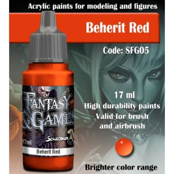 Акрилова фарба Scale 75: Fantasy & Games: Beherit Red (17ml)