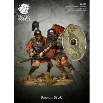 Мініатюра 1/32 Pegaso Models: Ancient Rome and Italics: Bibracte 58 AC