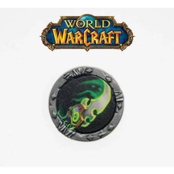 Пін Starforged: World of Warcraft Demon Hunter Icon Badge Horde