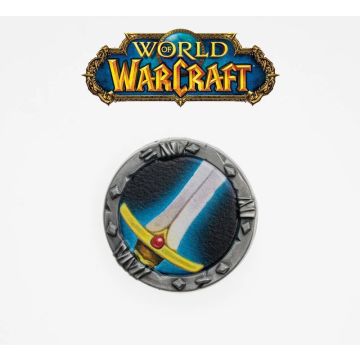 Пін Starforged: World of Warcraft Warrior Icon Badge Horde