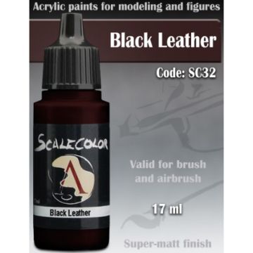 Акрилова фарба Scale 75: Scalecolor: Black Leather (17ml)