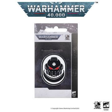 Шеврон Starforged Warhammer 40,000: Black Templars Power Armor Badge