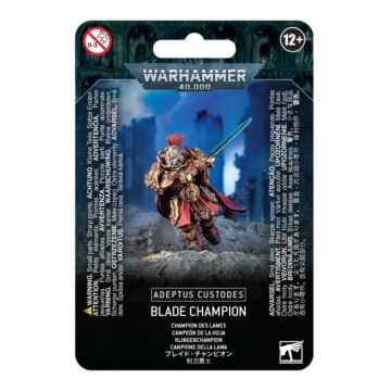 Мініатюра Warhammer 40000 Adeptus Custodes: Blade Champion