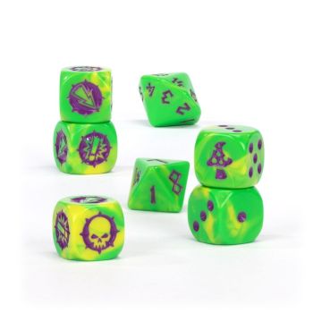 Гральні куби Blood Bowl: Snotling Team Dice Set