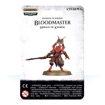 Мініатюра Age of Sigmar Blades of Khorne: Bloodmaster, Herald of Khorne