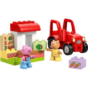 Конструктор LEGO DUPLO Peppa Pig Трактор і ринок (10468)