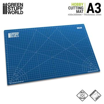 Самовідновлюючий килимок Green Stuff World: Blue Cutting Mat A3