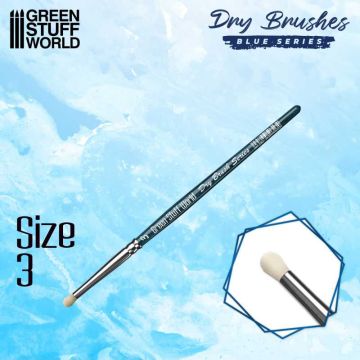 Пензлик Green Stuff World: Blue Series Dry Brush - Size 3
