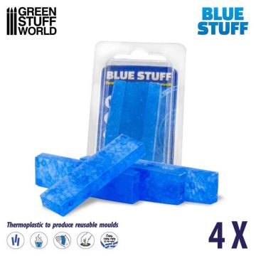 Термопластична маса Green Stuff World: Blue Stuff Mold 4 Bars